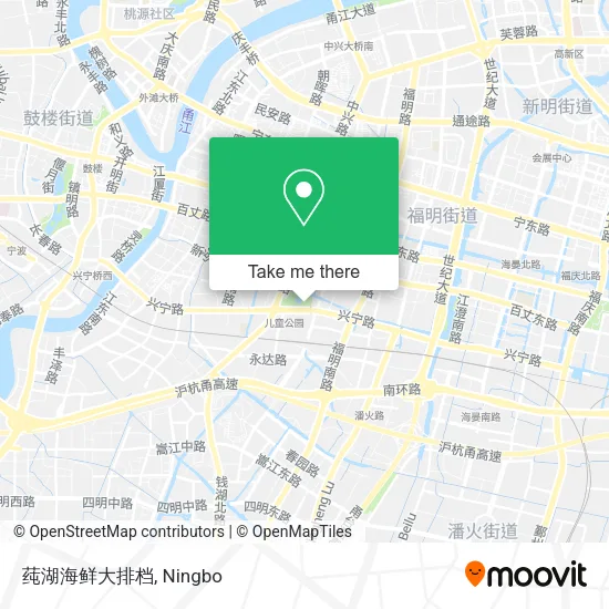 莼湖海鲜大排档 map