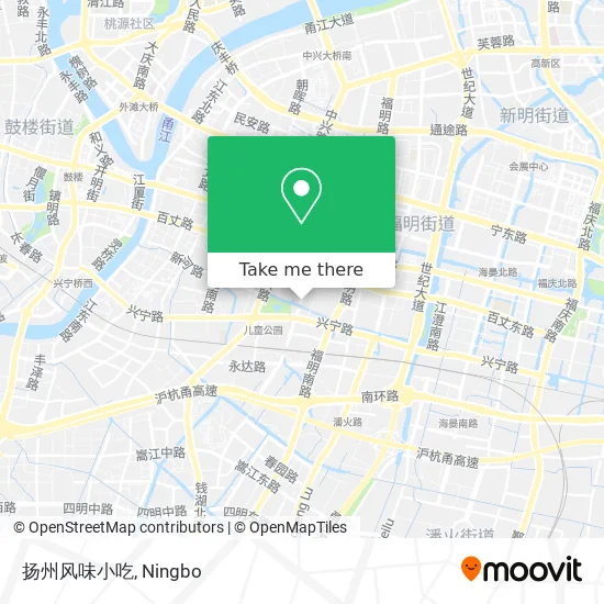 扬州风味小吃 map