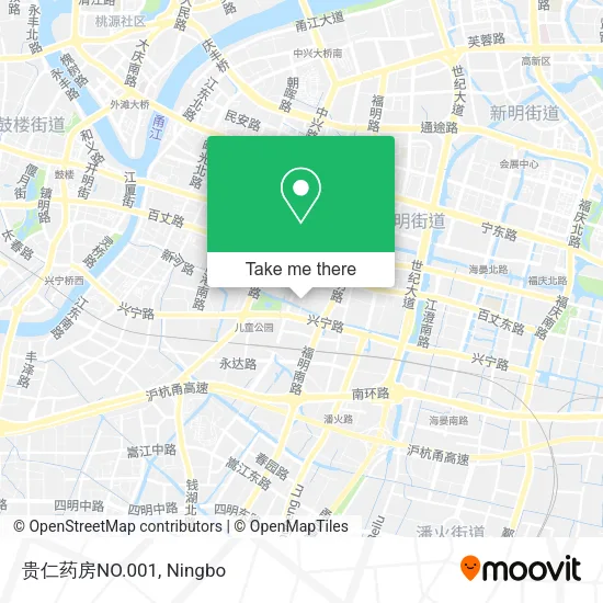 贵仁药房NO.001 map