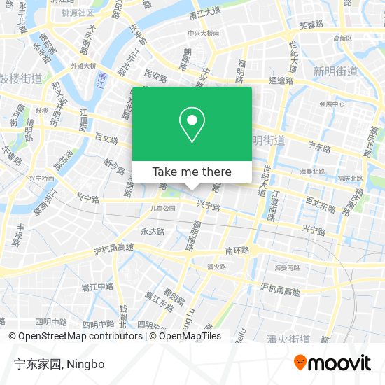 宁东家园 map