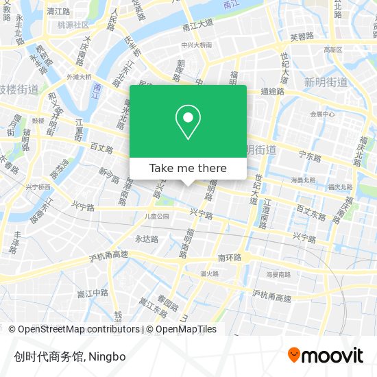 创时代商务馆 map