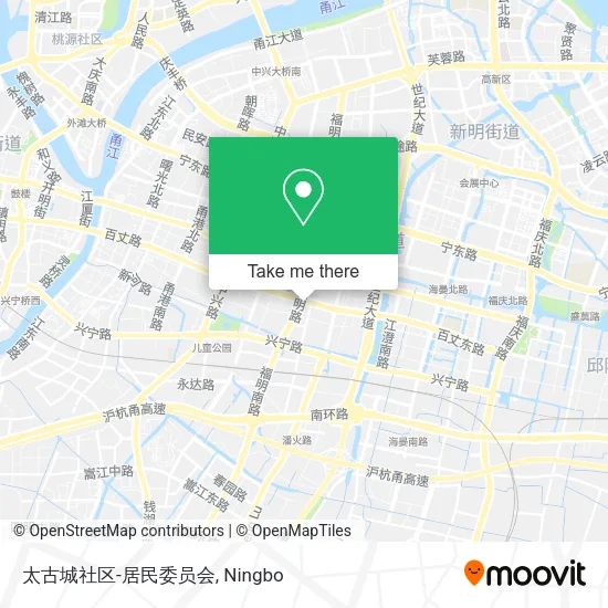 太古城社区-居民委员会 map