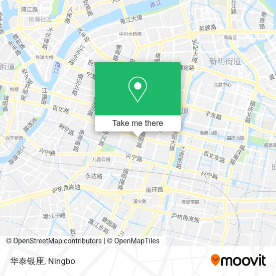 华泰银座 map