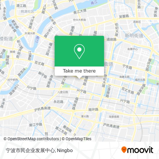 宁波市民企业发展中心 map