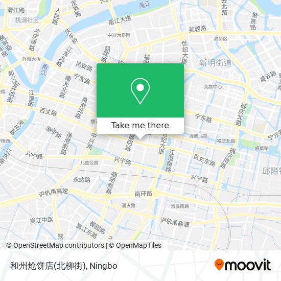 和州炝饼店(北柳街) map