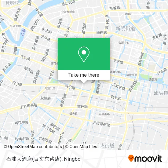 石浦大酒店(百丈东路店) map