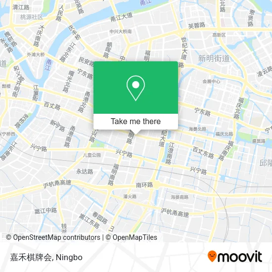 嘉禾棋牌会 map