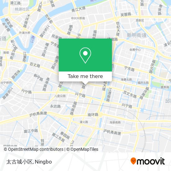 太古城小区 map