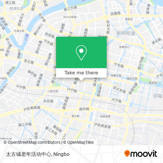 太古城老年活动中心 map