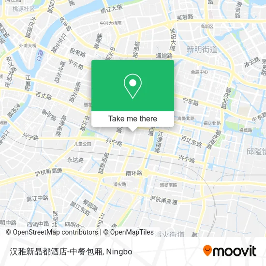 汉雅新晶都酒店-中餐包厢 map