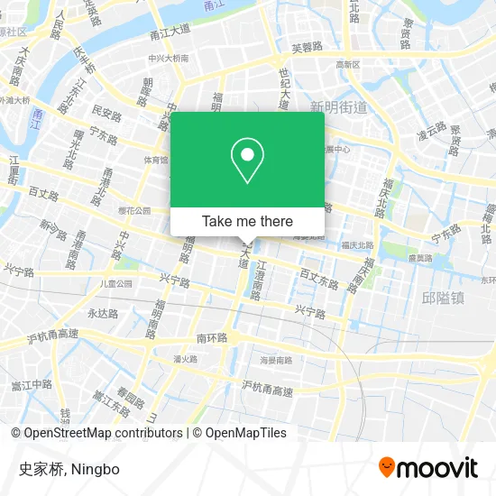 史家桥 map