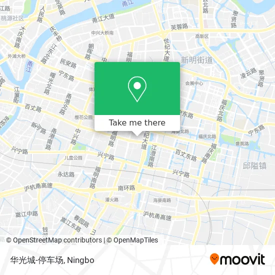 华光城-停车场 map