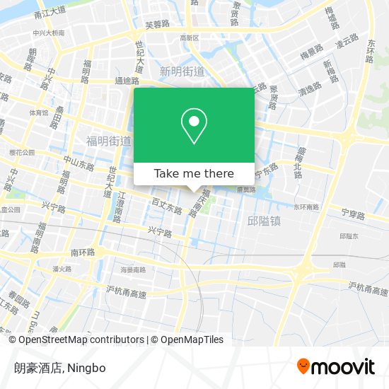 朗豪酒店 map