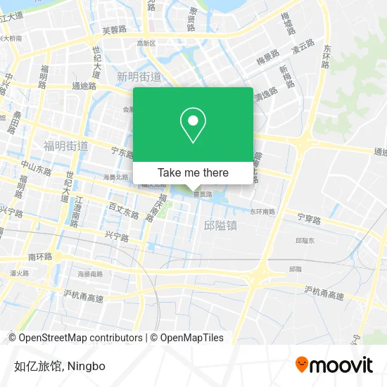 如亿旅馆 map