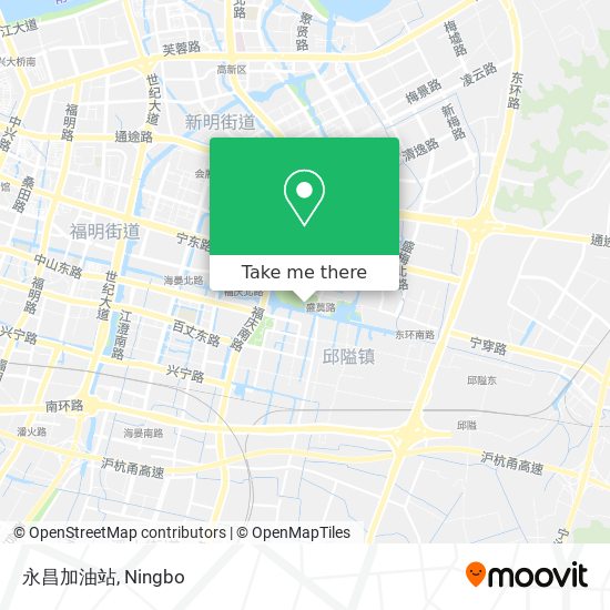 永昌加油站 map