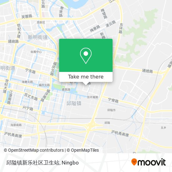 邱隘镇新乐社区卫生站 map
