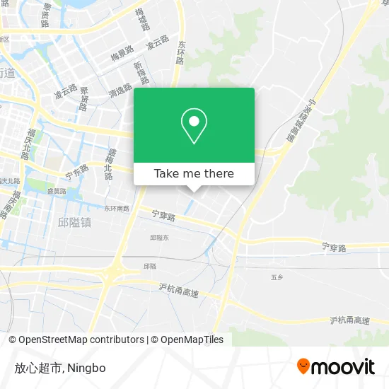 放心超市 map