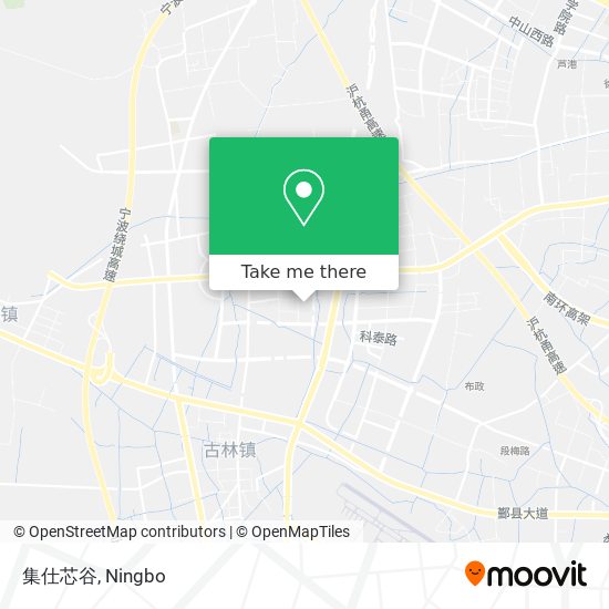 集仕芯谷 map
