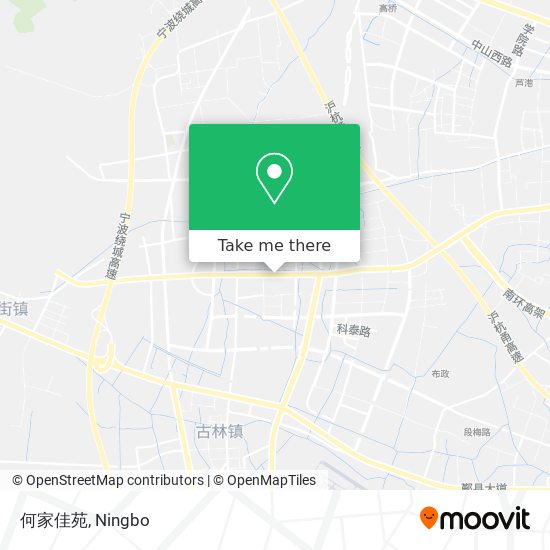 何家佳苑 map