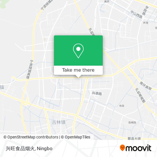 兴旺食品烟火 map