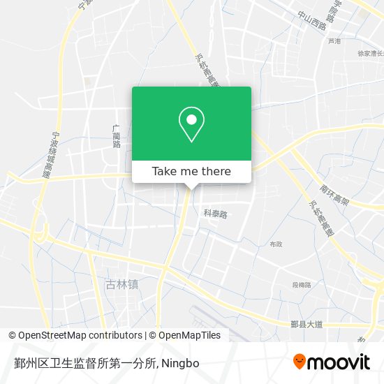 鄞州区卫生监督所第一分所 map