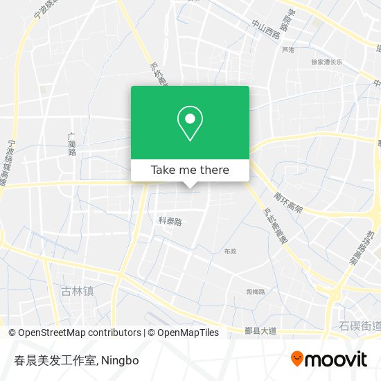 春晨美发工作室 map