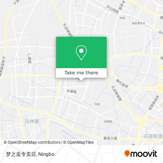梦之蓝专卖店 map