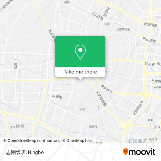 志刚饭店 map
