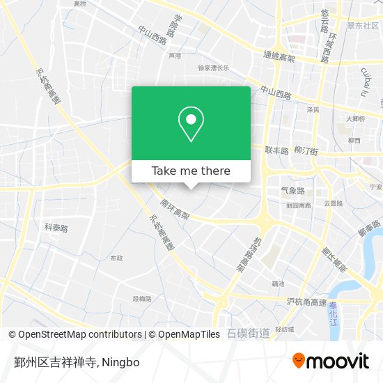 鄞州区吉祥禅寺 map