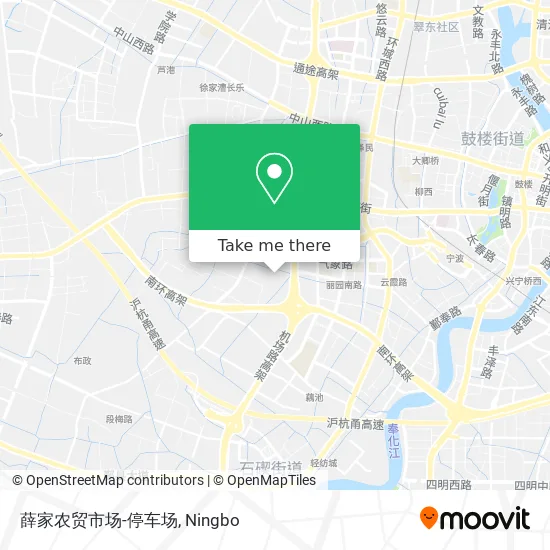 薛家农贸市场-停车场 map