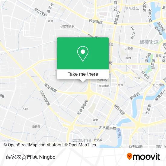 薛家农贸市场 map