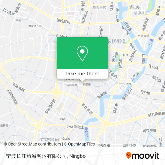 宁波长江旅游客运有限公司 map