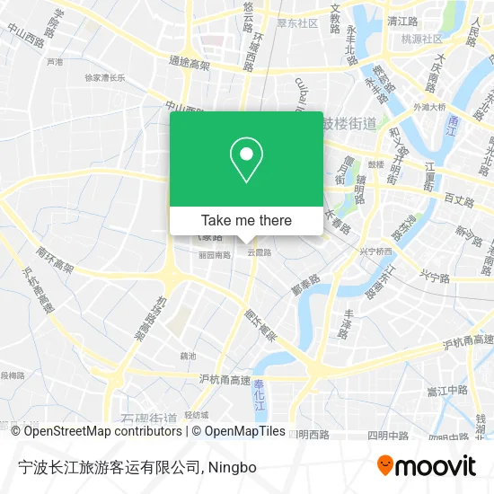 宁波长江旅游客运有限公司 map