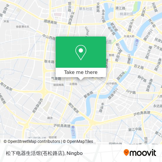 松下电器生活馆(苍松路店) map