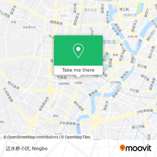 迈水桥小区 map
