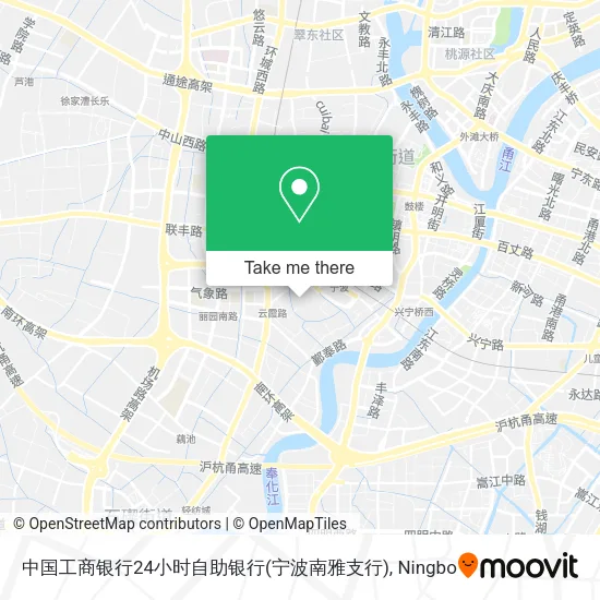 中国工商银行24小时自助银行(宁波南雅支行) map