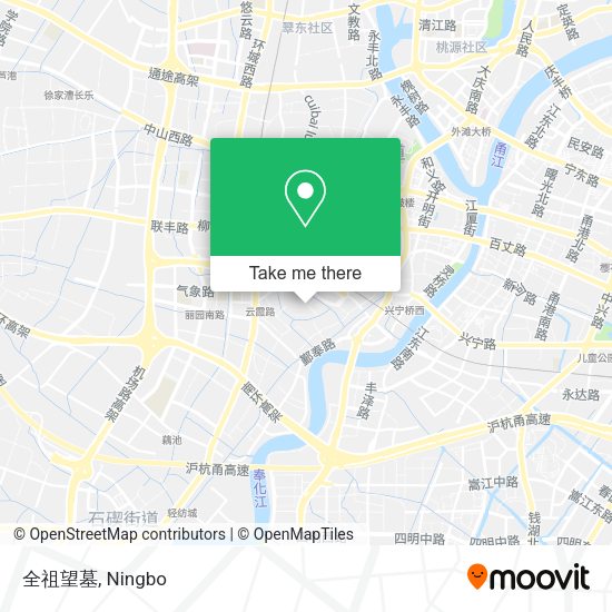 全祖望墓 map