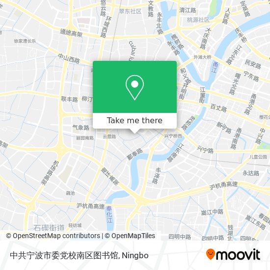 中共宁波市委党校南区图书馆 map