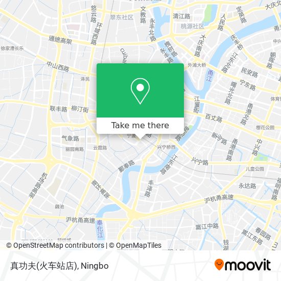 真功夫(火车站店) map