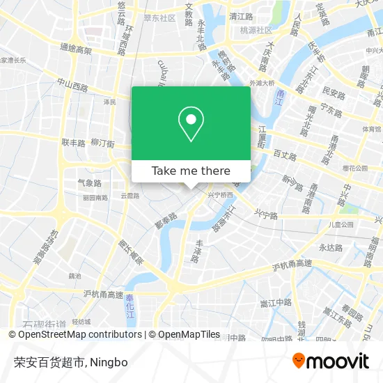 荣安百货超市 map