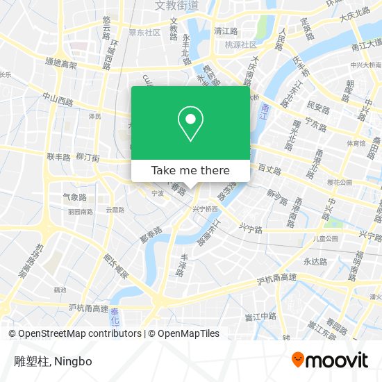 雕塑柱 map