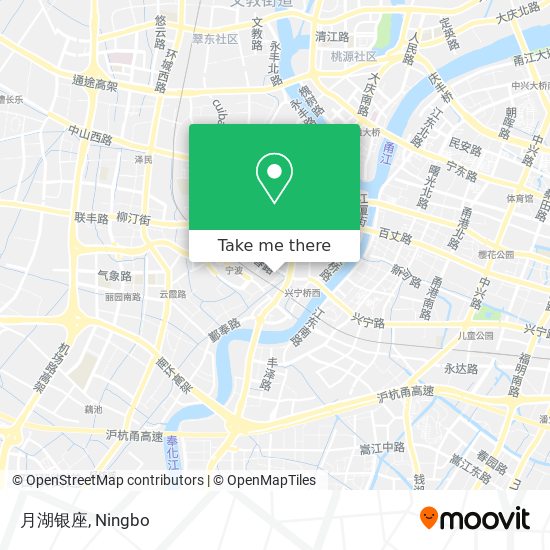 月湖银座 map