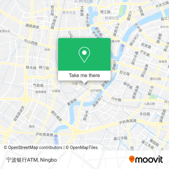 宁波银行ATM map