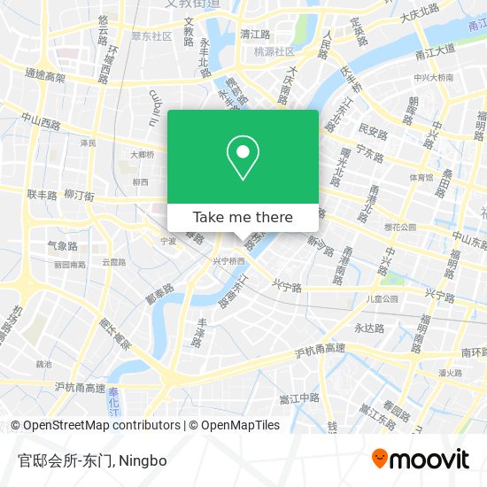 官邸会所-东门 map