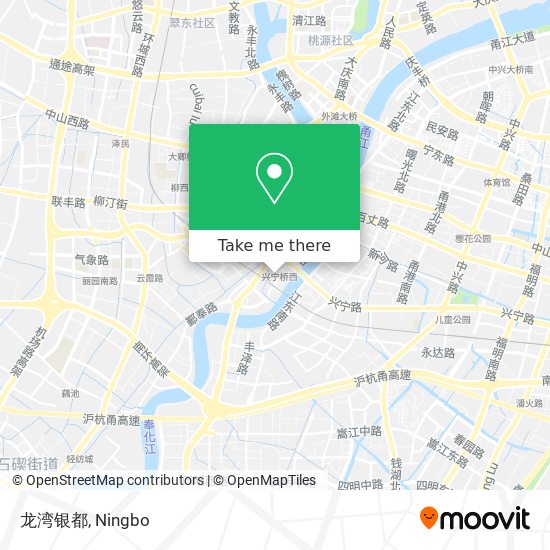 龙湾银都 map