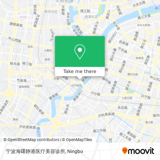 宁波海曙静港医疗美容诊所 map