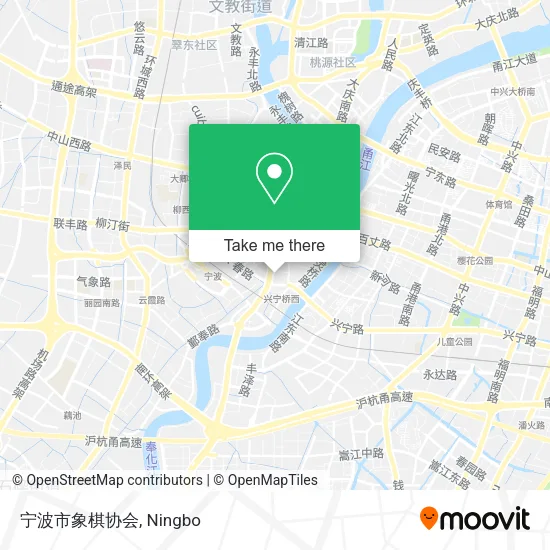 宁波市象棋协会 map