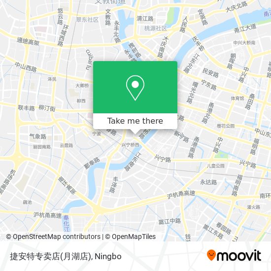捷安特专卖店(月湖店) map