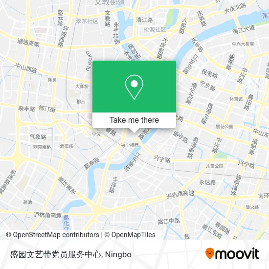 盛园文艺带党员服务中心 map