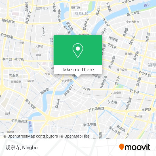 观宗寺 map